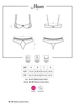 Set Miamor set - Obsessive černá 2