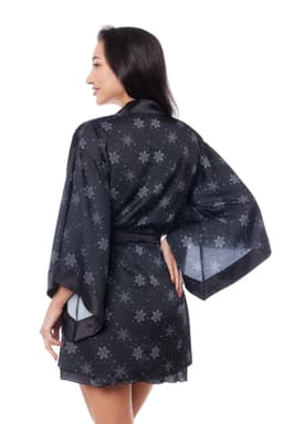 Krásný župan Aster robe black - Anais 2