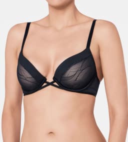 Podprsenka push-up Airy Sensation WHU - Triumph černá (0004) 2