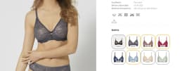 Dámská podprsenka Amourette Charm W02 Triumph černá (0004) 3
