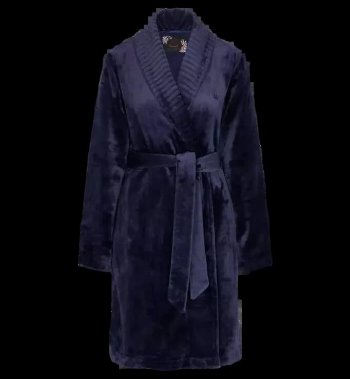 Dámský župan Robes Fleece Robe 01 - Triumph hedvábně bílá (00GZ)