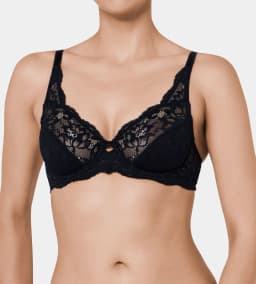 Podprsenka nevyztužená Amourette Charm W - Triumph černá (0004) 1