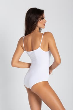 Dámské body Camisole - GATTA BODYWEAR bílá 1