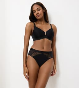Dámská podprsenka Wild Azalea Florale W01 - BLACK - černá 0004 - TRIUMPH BLACK 1
