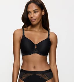 Dámská podprsenka Wild Azalea Florale W01 - BLACK - černá 0004 - TRIUMPH BLACK 5
