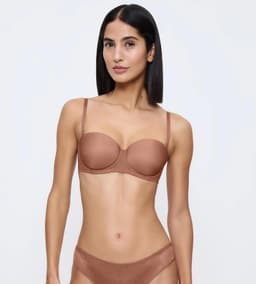Triumph Signature Sheer – neviditelná podprsenka s kosticemi a odnímatelnými ramínky Triumph TOASTED ALMOND 1