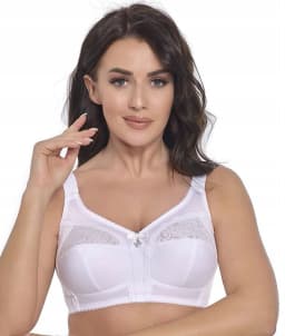 Měkká podprsenka s kosticí Viki Irena 585 70-95 bílá 1