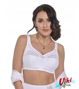 Měkká podprsenka s kosticí Viki Irena 585 70-95 bílá 2