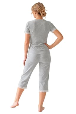 Pyžamo Donna Megi s 3/4 rukávy, velikosti S–XL grey 3
