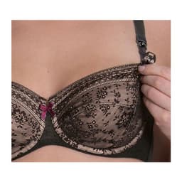 Fleur podprs. na kojení s kost. s kosticí 5053 black - Anita Maternity 001 black 85F 1