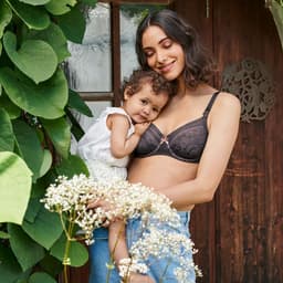 Fleur podprs. na kojení s kost. s kosticí 5053 antracit - Anita Maternity 408 antracit 2