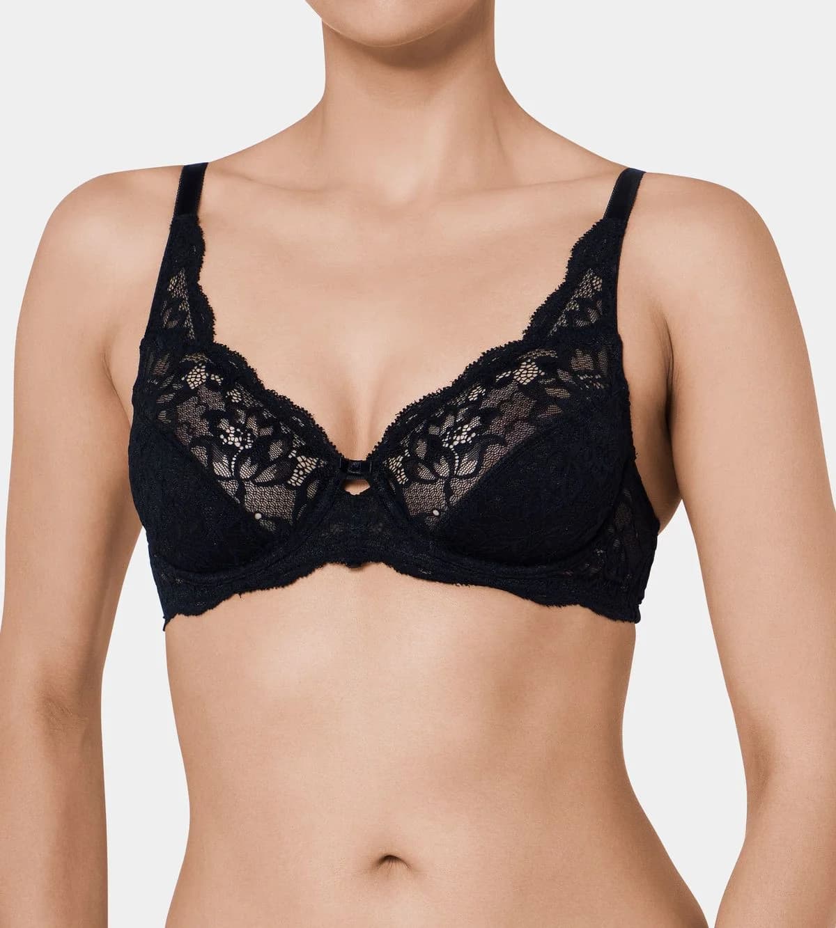 Podprsenka nevyztužená Amourette Charm W - Triumph černá (0004)